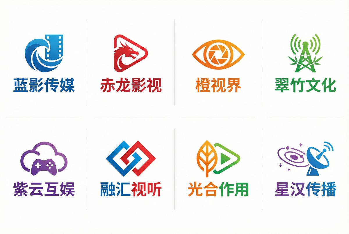 女神视频 - 合作影视品牌Logo墙